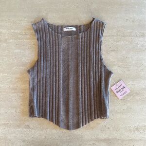 Body Talk Los Angeles cropped tank top size XS brand new with tags